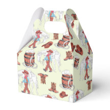 Partido Favor Box Cowboy and Horse