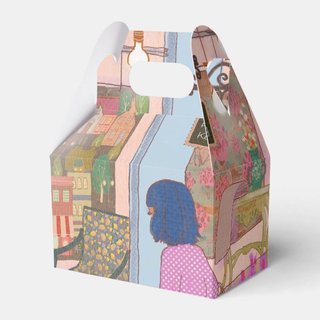 Caixinha De Lembrancinhas Party Favor Box | Craft Party Supply & Gift Packag (Frente)