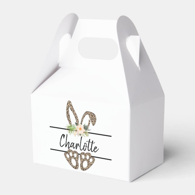 Caixinha De Lembrancinhas Páscoa, coelho da Páscoa, embalagem de Páscoa (Frente)