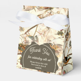 Caixinha De Lembrancinhas Pássaros em um galho