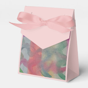Caixinha De Lembrancinhas Pastel Abstrato Art
