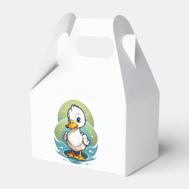 Caixinha De Lembrancinhas pato-branco (Frente)