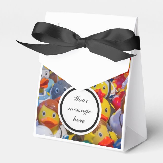 Caixinha De Lembrancinhas Patos (Frente)