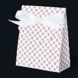 Caixinha De Lembrancinhas Patriotic Stars<br><div class="desc">This gift favor box is shown in a red, white and blue stars print.
Choose from many styles, customize this item or buy as is.
Licensed Print</div>