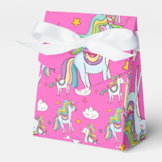 Caixinha De Lembrancinhas Patterno Funny Unicorn Cute
