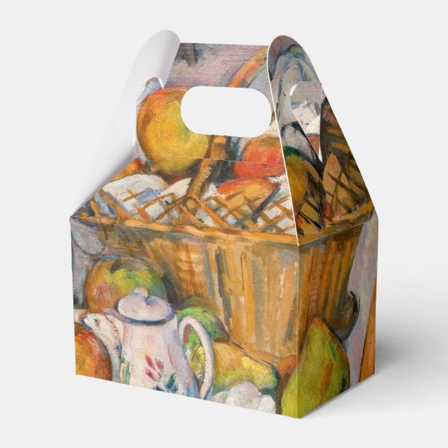 Caixinha De Lembrancinhas Paul Cezanne - Natureza Morta com Cesta (Frente)