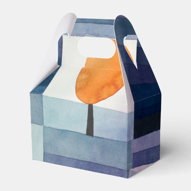 Caixinha De Lembrancinhas Paul Klee Abstrato Tree Blue Painting (Frente)