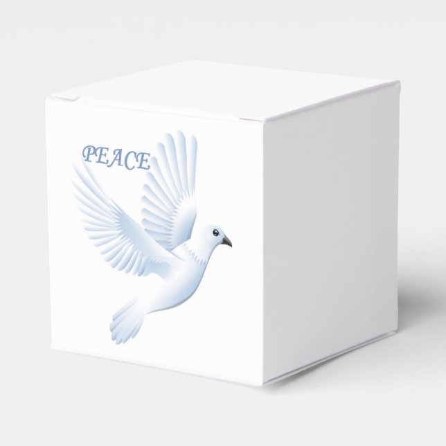 CAIXINHA DE LEMBRANCINHAS PEACE DOVE (Frente)