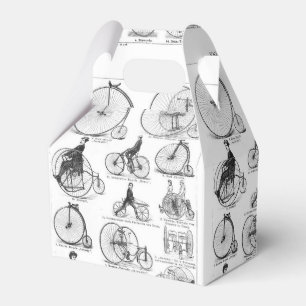 Caixinha De Lembrancinhas Penny Farthing de Bicicleta de Alta Roda