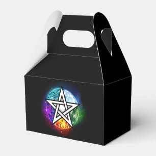 Caixinha De Lembrancinhas Pentagrama do Wiccan