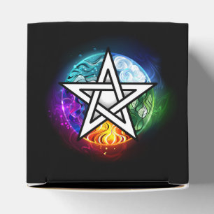 Caixinha De Lembrancinhas Pentagrama do Wiccan