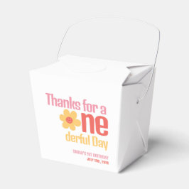 Caixinha De Lembrancinhas Pequena Senhorita Onelinda Retro Groovy Primeiro A