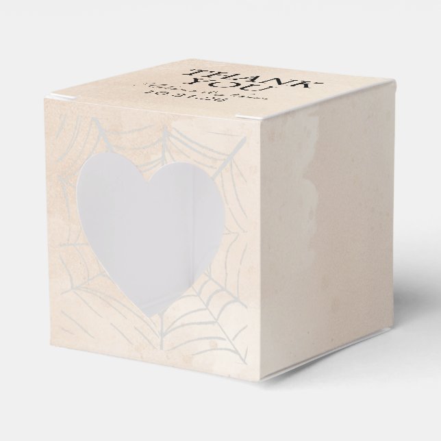 Caixinha De Lembrancinhas Pequeno Casal Spooky (Frente)