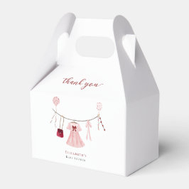 Caixinha De Lembrancinhas Pequeno Chá de fraldas Swetheart Personalizado