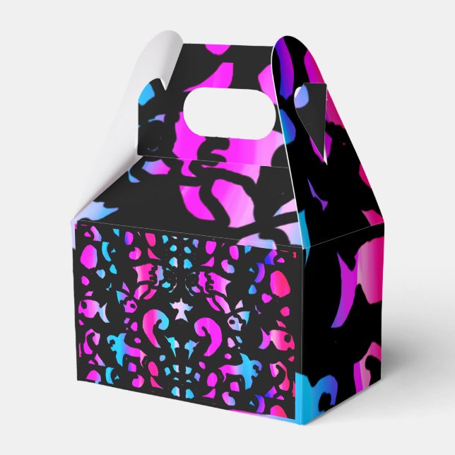 Caixinha De Lembrancinhas Pequeno gênero de peixe revela (Frente)