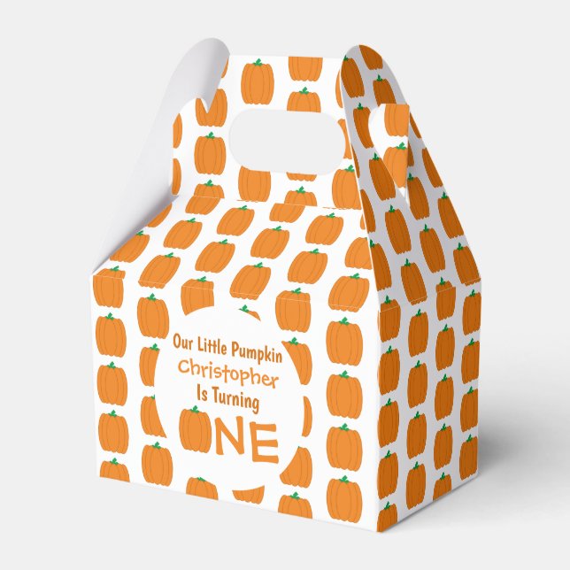 Caixinha De Lembrancinhas Pequeno primeiro aniversario (Frente)