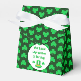 Caixinha De Lembrancinhas Pequeno primeiro aniversario Leprechaun
