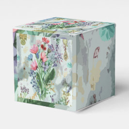 Caixinha De Lembrancinhas Perdida em uma Aquarela Boêmia do Sonho