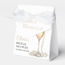 Pérolas E Prosecco Chá De Noiva Elegante
