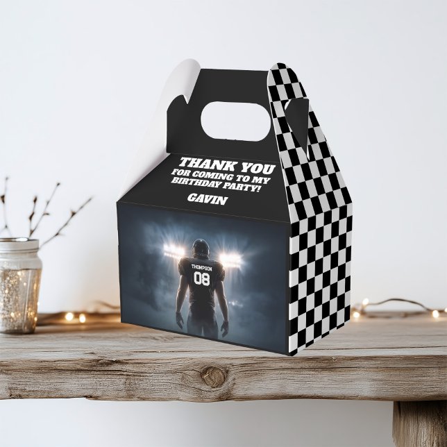 Caixinha De Lembrancinhas Personalizado com o Nome do Partido de Futebol Ret (Criador carregado)