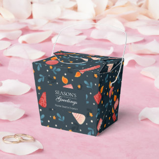 Caixinha De Lembrancinhas Personalize dark Festive mixed Candles Holiday Box