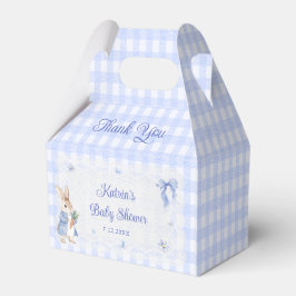 Caixinha De Lembrancinhas Peter Rabbit Blue Baby Shower