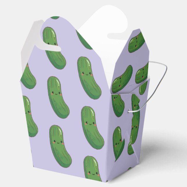 Caixinha De Lembrancinhas Pickle Pattern (Aberto)