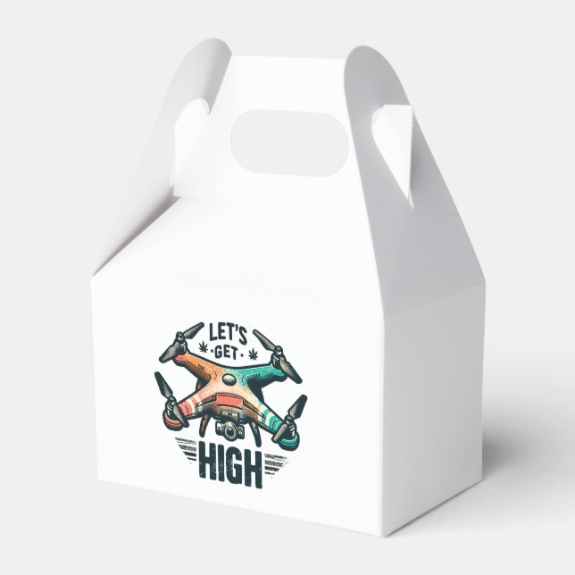 Caixinha De Lembrancinhas Piloto Drone (Frente)