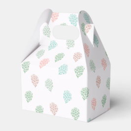 Caixinha De Lembrancinhas Pinho de Natal pintado à mão - multicoloração de C