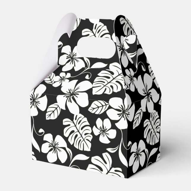 CAIXINHA DE LEMBRANCINHAS PINK BIKINI (PRETO/BRANCO) (Frente)