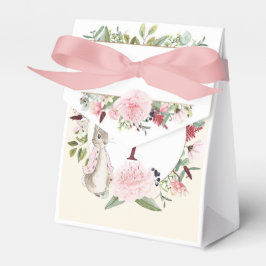 Caixinha De Lembrancinhas Pink Clássico Peter Rabbit Floral Aniversário