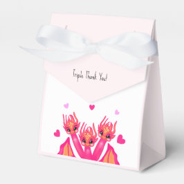 Caixinha De Lembrancinhas Pink dragon 