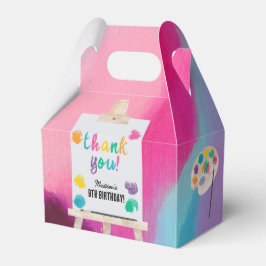 Caixinha De Lembrancinhas Pintura Artesanato Artista Paint Aniversário Obrig