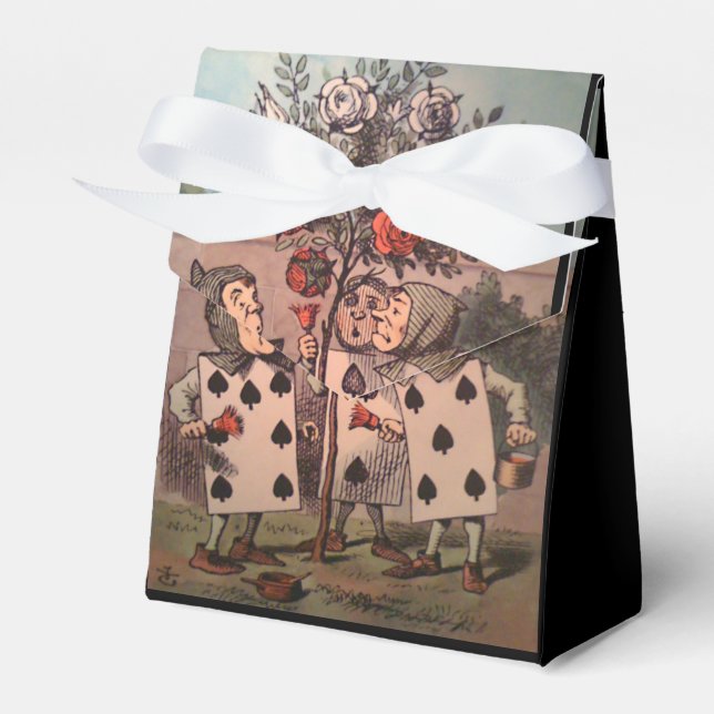 Caixinha De Lembrancinhas Pintura dos Rosas vermelho 3 (Frente)