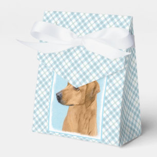 Caixinha De Lembrancinhas Pintura Ridgeback da Rodésia - Arte Canina Origin