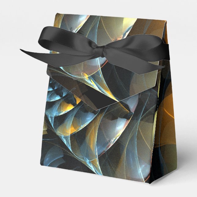 Caixinha De Lembrancinhas PinWheel Abstrato Art (Frente)