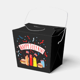 Caixinha De Lembrancinhas Piquenique feliz do 4 de julho