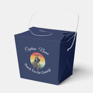Caixinha De Lembrancinhas Pirata do Partido do Esqueleto Rum Náutico