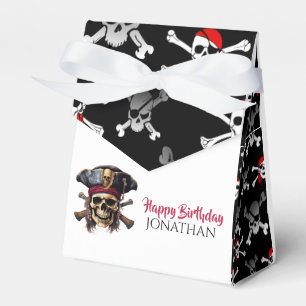 Caixinha De Lembrancinhas Pirate Birthday Favor Box