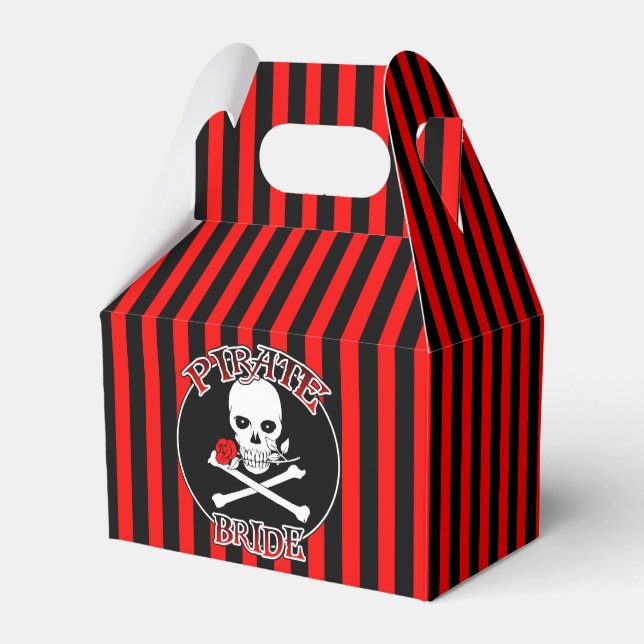 Caixinha De Lembrancinhas Pirate Bride Gift Box (Frente)