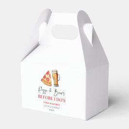 Caixinha De Lembrancinhas Pizza e Cervejas Antes de Eu Me Casar Chá de Casal