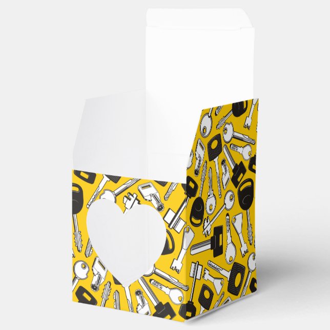 Caixinha De Lembrancinhas Plano de Fundo do Conjunto de Chaves (Aberto)