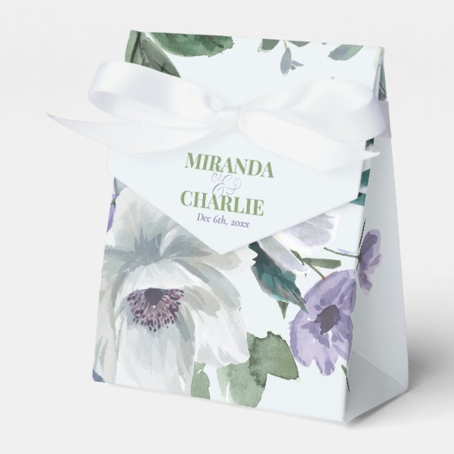 Caixinha De Lembrancinhas Pó Blue Weding Box Box (Frente)