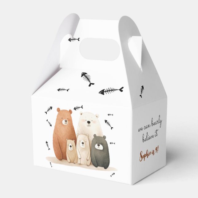 Caixinha De Lembrancinhas podemos acreditar que é aniversário de criança (Frente)