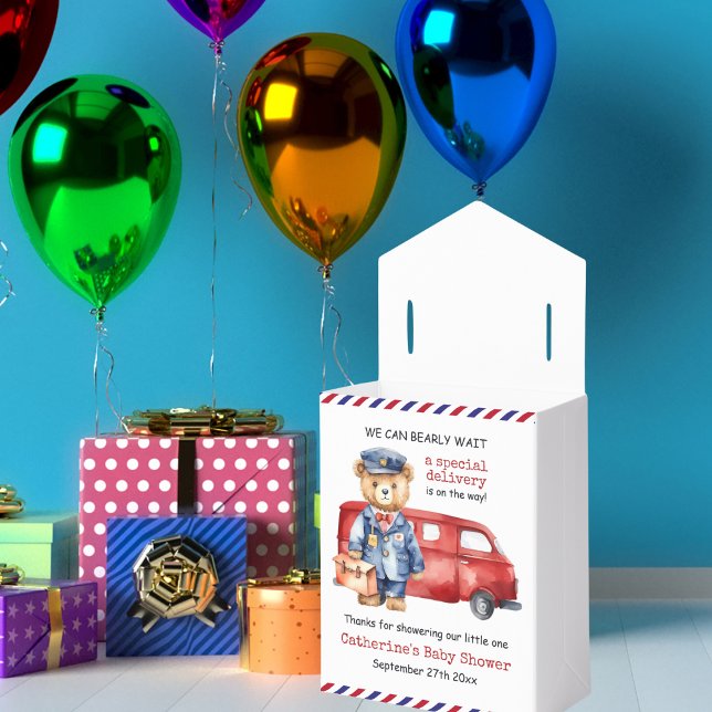 Caixinha De Lembrancinhas Podemos Esperar Chá de fraldas Especial de Entrega (Criador carregado)