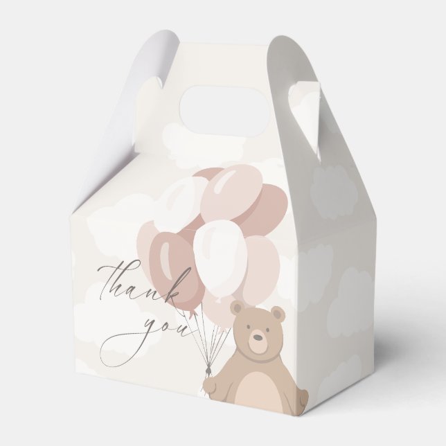 Caixinha De Lembrancinhas Podemos Esperar. | Raparigas rosas claro (Frente)