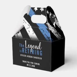 Caixinha De Lembrancinhas Polícia de Sinalizador da Linha Azul de Reforma da