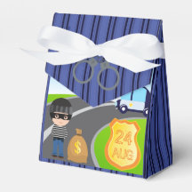 Policiais e Robbers Festa de aniversário Guest Obr