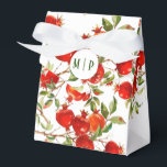 Caixinha De Lembrancinhas Pomegrancha tema aquarela Cores brilhantes<br><div class="desc">Simples tema de casamento com cor laranja clara. Você pode clicar e personalizar o texto. Se tiver alguma pergunta,  simplesmente me envie uma mensagem e eu estou feliz em ajudar</div>