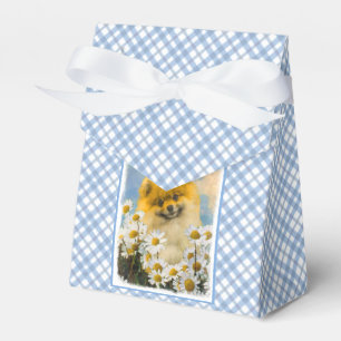 Caixinha De Lembrancinhas Pomerânia em Pintura de Dísias - Arte de Cachorr